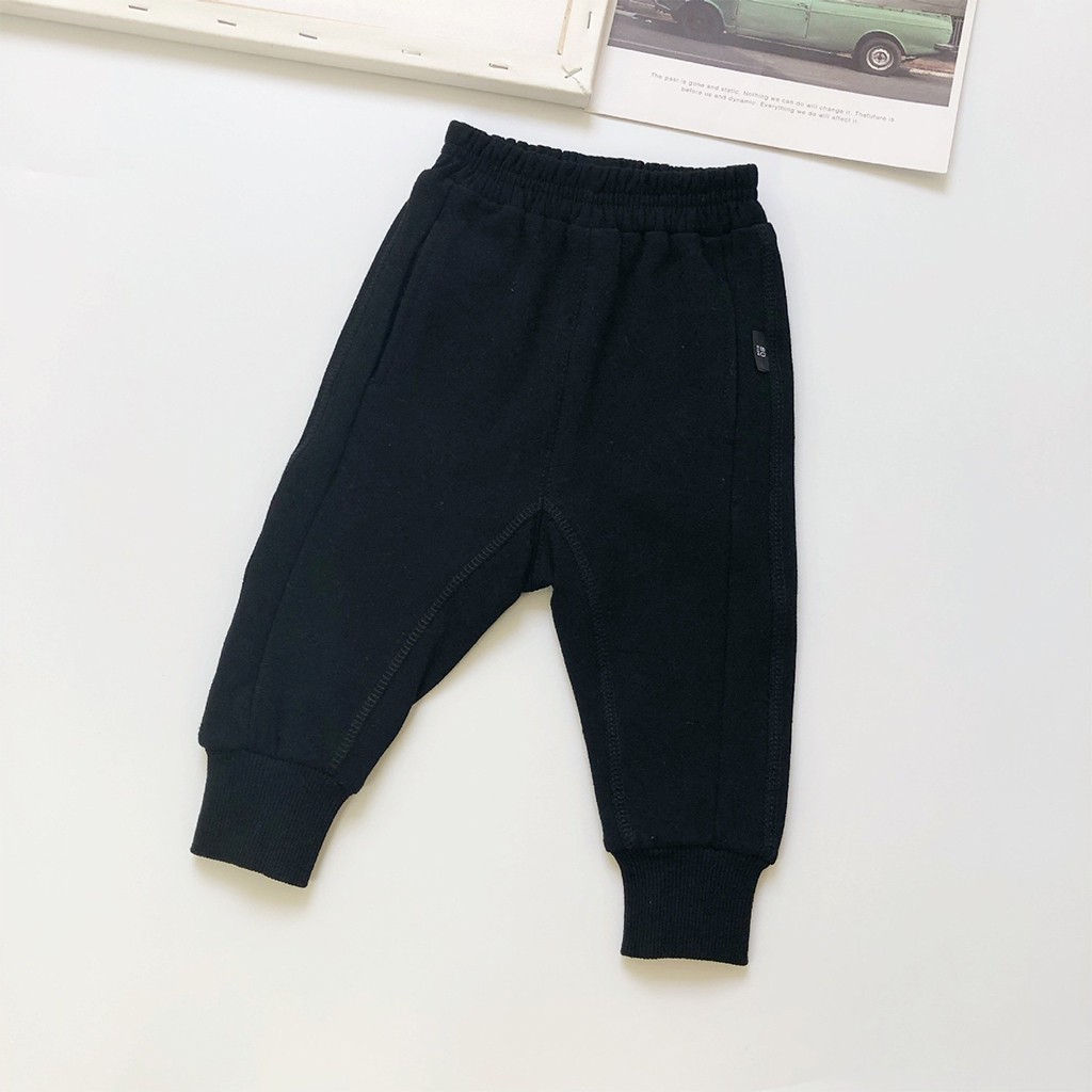 Quần Nỉ Thêu Chữ Cái Cho Bé Trai Hay Gái Mặc Đều Xinh Từ 6-28kg - Sumo Kids