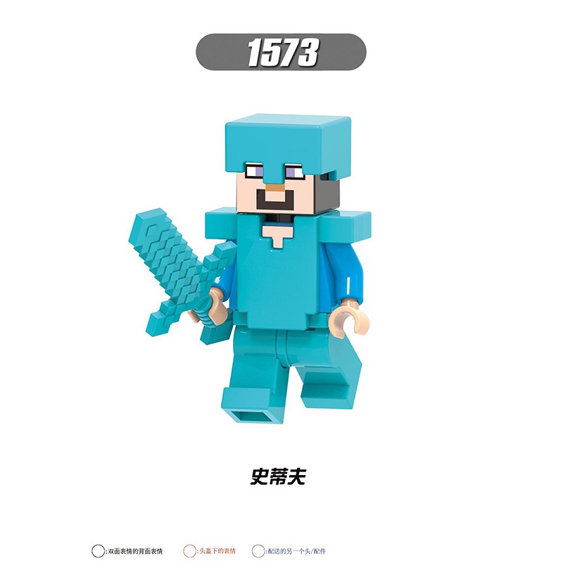 Đồ Chơi Lắp Ráp Lego Nhân Vật Steve Enderman Trong Minecraft