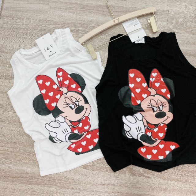 2 áo thun chuột mickey