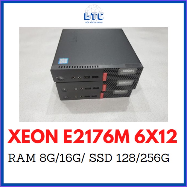 Máy tính mini pc Lenovo M710Q/XEON E2176M 6X12 LUỒNG/RAM 8G/SSD 128G/Máy tính tiny nhỏ/MÁY TÍNH HỌC ONLINE/MÁY TV BOX 4K