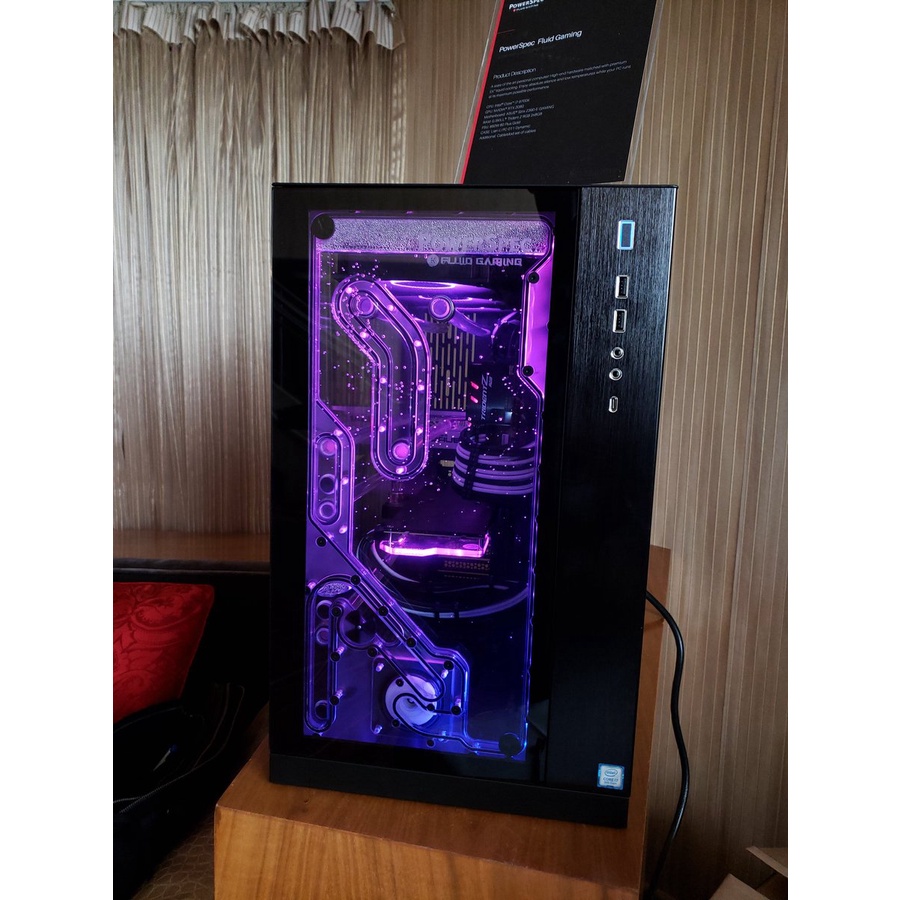 Tấm nước EK-Classic DP Front PC-O11D D-RGB + SPC PWM