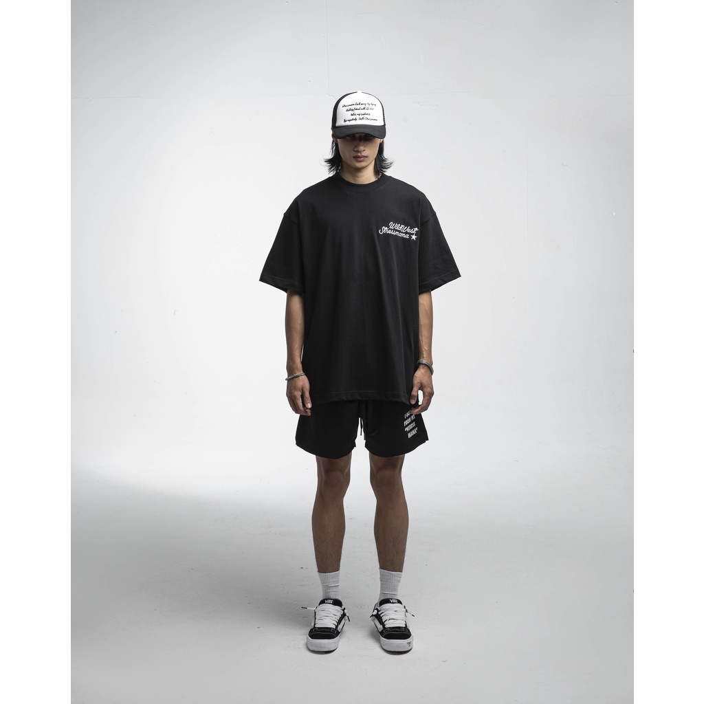 Stressmama Nón SSMA TRUCKER HAT - BLACK màu đen, form sâu vừa, phụ kiện phù hợp cho giới trẻ Local Brand