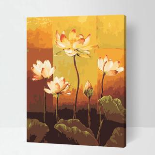 Bộ Tranh Sơn Dầu Trên Vải Canvas Tự Làm Trang Trí Nội Thất Tah-XZ6496YHAMY