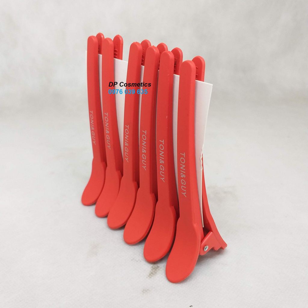 Bộ 6 Kẹp Lax Toni Guy đỏ, đen