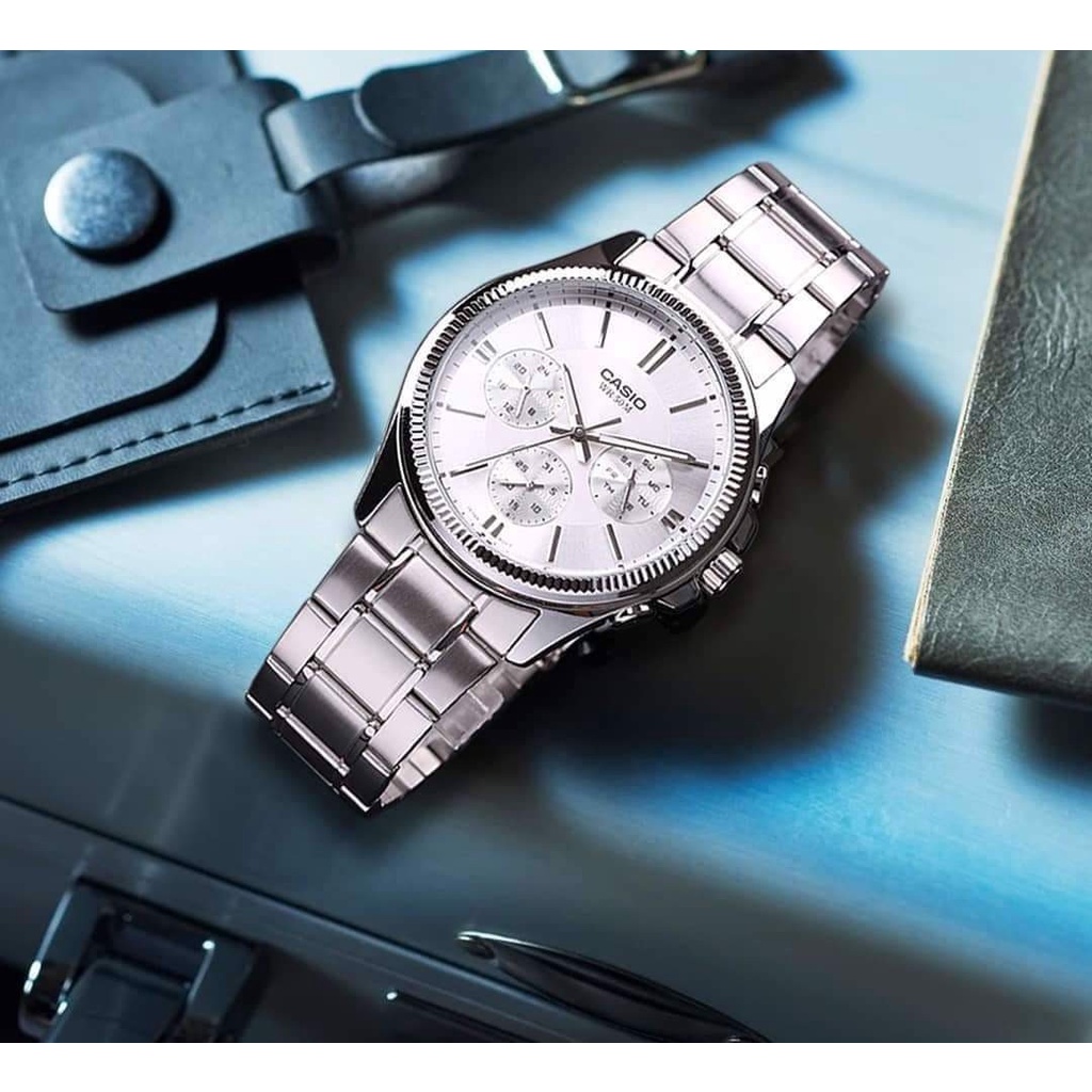 Đồng Hồ Nam Dây Kim Loại Chính Hãng Casio MTP-1375D-7AVDF