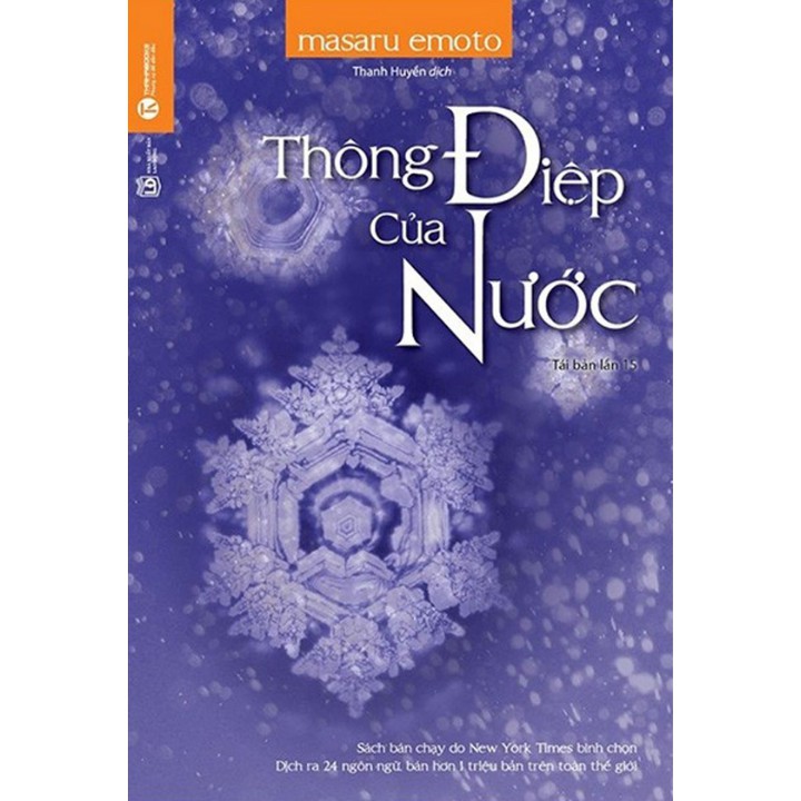 Sách - Thông Điệp Của Nước - Masaru Emoto