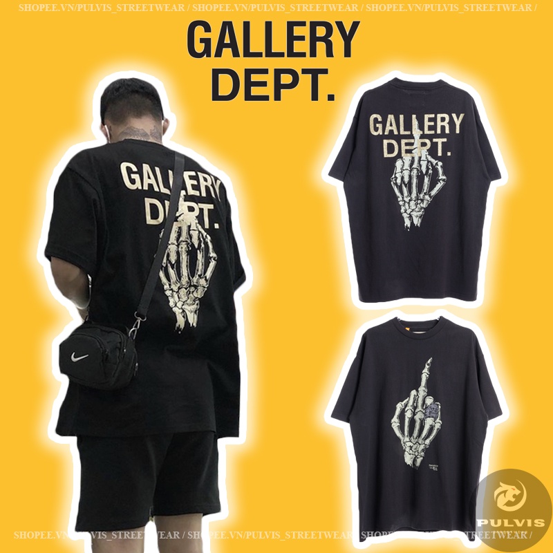 ⚡️ - Áo Tee Gallery Dept Letter Print Vintage Tee, Áo thun Gallery Dept GD