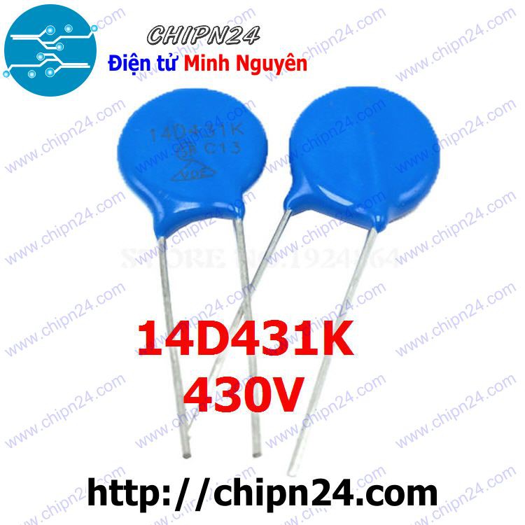 [5 CON] Tụ chống sét Varistor 14D431K 14D 430V