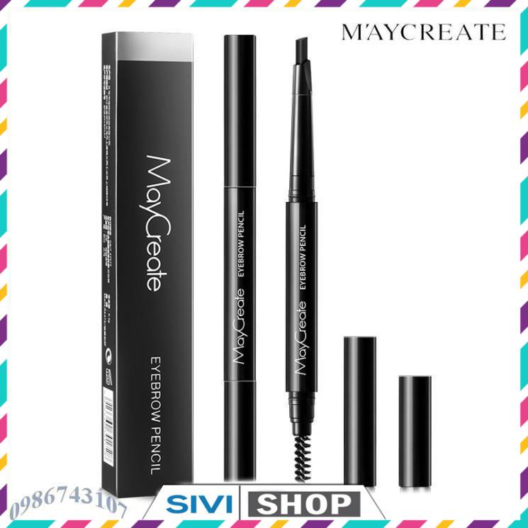 Bút kẻ mày Maycreate 2 trong 1