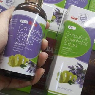 Tinh dầu bưởi kết hợp hương nhu
