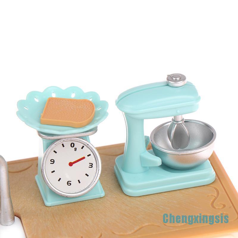 Bộ Mô Hình Bánh Kem Mini Độc Đáo Dùng Trang Trí Nhà Búp Bê
