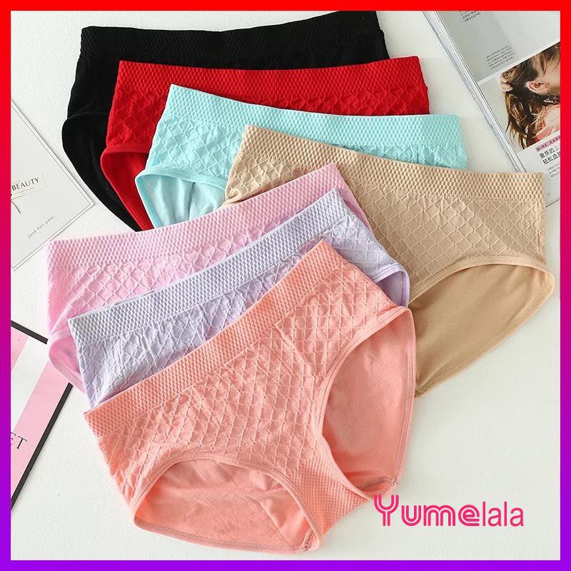 Quần lót cotton cạp cao Siêu Co Giãn xuất NHẬT