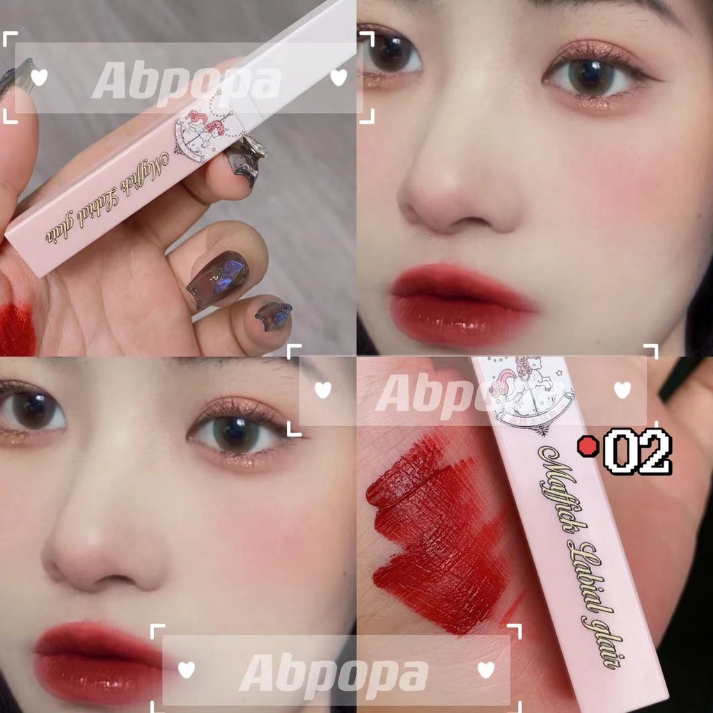 Giao Thông ABPOPA® Son Bóng Dưỡng Ẩm Mềm Mại Tự Nhiên Lâu Trôi Hydrat Hóa