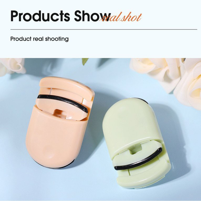 twivnignt Portable Curling Eyelash Clip Makeup Tool Simple And Beautiful Arc Design