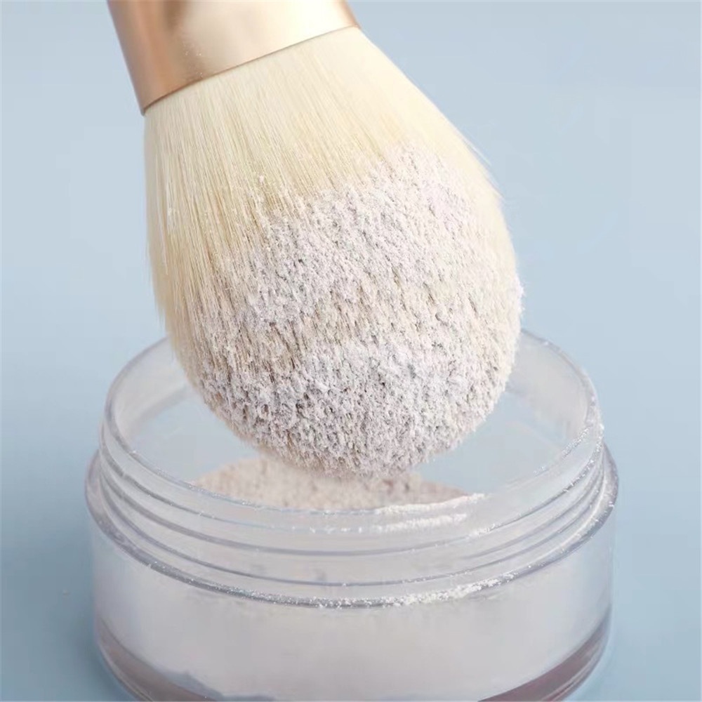 [Hàng mới về] Bộ 10 Cọ Trang Điểm Phấn Nền / Phấn Mắt / Phấn Hồng Đa Năng Với Tay Cầm Gỗ Bền Bỉ Dễ Dùng