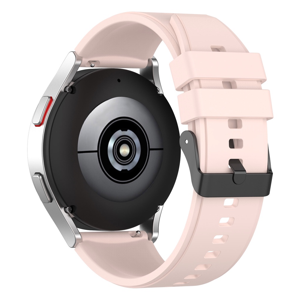 Dây Đeo Silicone 20mm Cho Đồng Hồ Thông Minh Samsung Galaxy Watch 5 4 40 44mm Watch5 Pro 45mm Band4 Classic 46 42mm