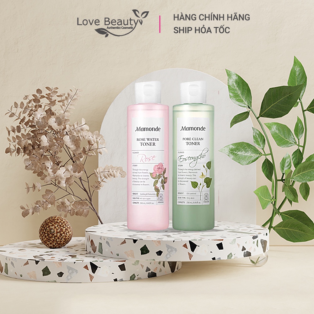 [Mẫu mới] Nước hoa hồng Mamonde Toner