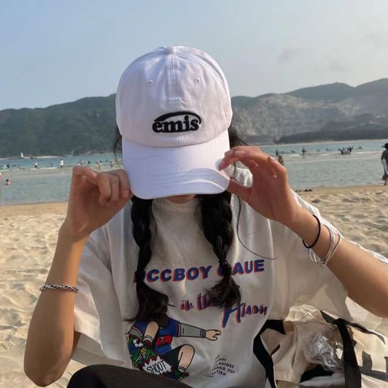 Mũ Lưỡi Trai Thêu Chữ Emis Thời Trang Dành Cho Nam Nữ