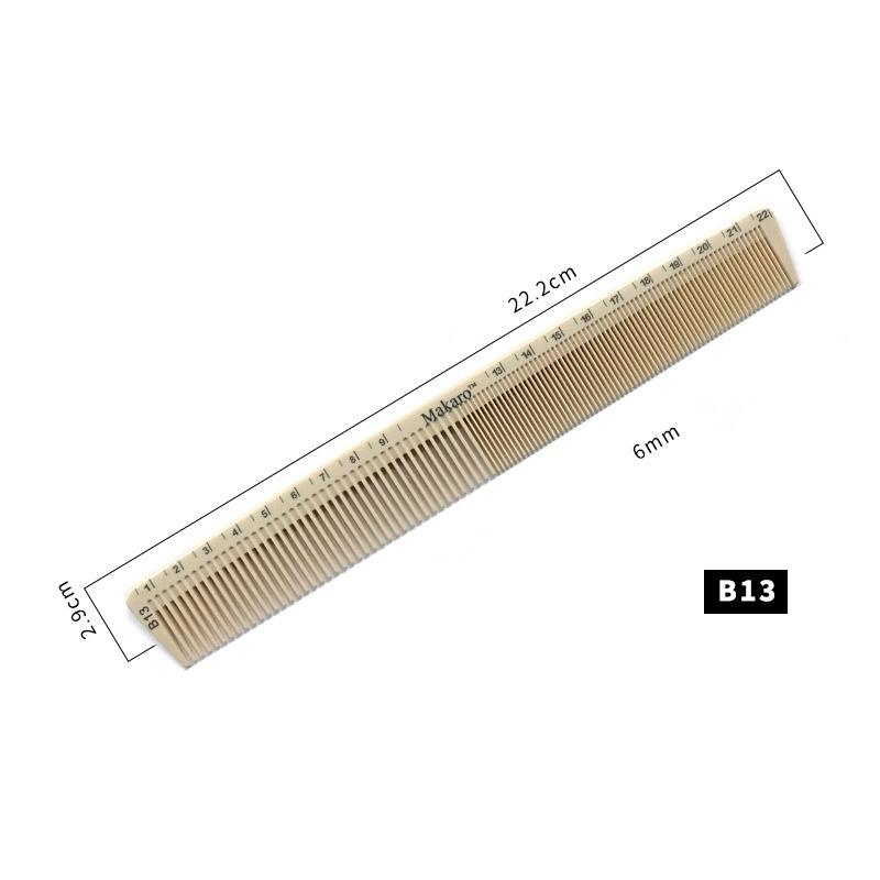 Lược Cắt Tóc Nam Makaro Cứng - Chính Hãng