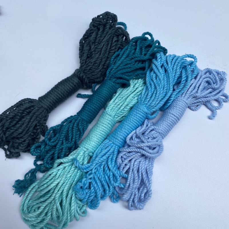 Bó 10met dây thừng cotton macrame trang trí thủ công,dây gói quà,dây cột hàng