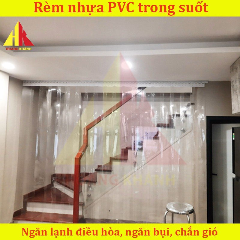 [LOẠI ĐẶC BIỆT] Rèm nhựa PVC trượt dồn xoay lật HOANGKHANH PRODUCT  - Rèm ngăn lạnh điều hòa, ngăn bụi, chống côn trùng