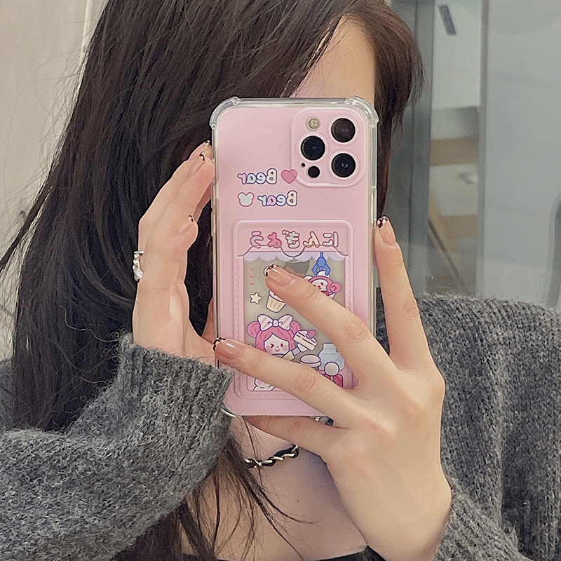 Ốp lưng iphone Ốp điện thoại TPU silicon mềm trong suốt cho iPhone 11 pro max 14pro pro max 7+ 14promini 13 13PROMAX 13MINI Dinuo case