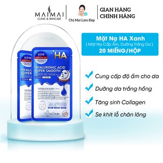 Mặt nạ ha xanh - mặt nạ cấp ẩm, dưỡng trắng da