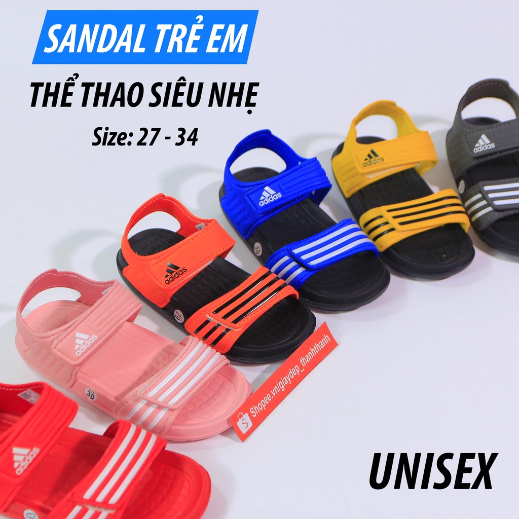 Xăng Đan Trẻ Em Dán Xé  Siêu Nhẹ Chống Trơn