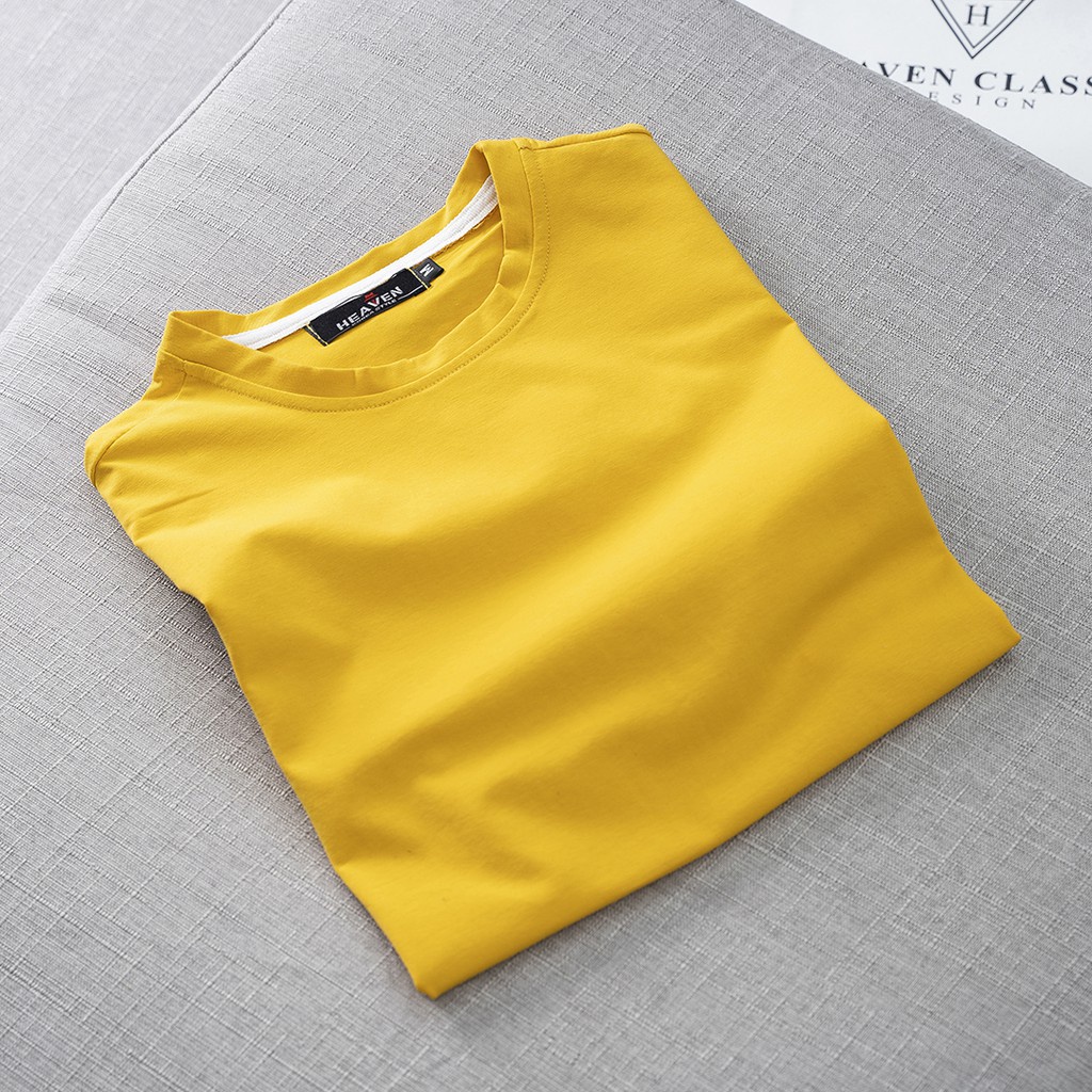 Áo Thun nam nữ trơn cổ tròn, vải cotton 8 màu cực phẩm | BigBuy360 - bigbuy360.vn