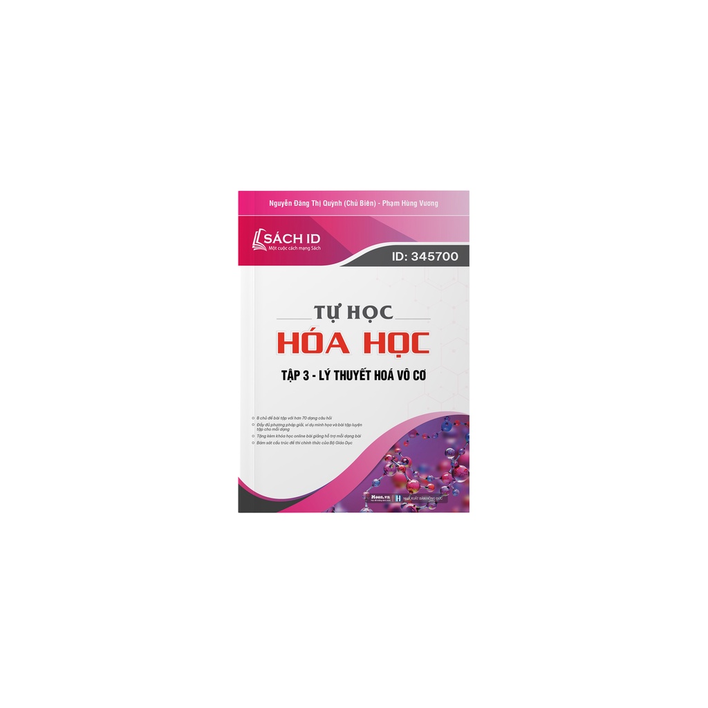 Combo 4 cuốn Sách ID tự học Hóa học 12 ôn thi THPTQG bản 2023