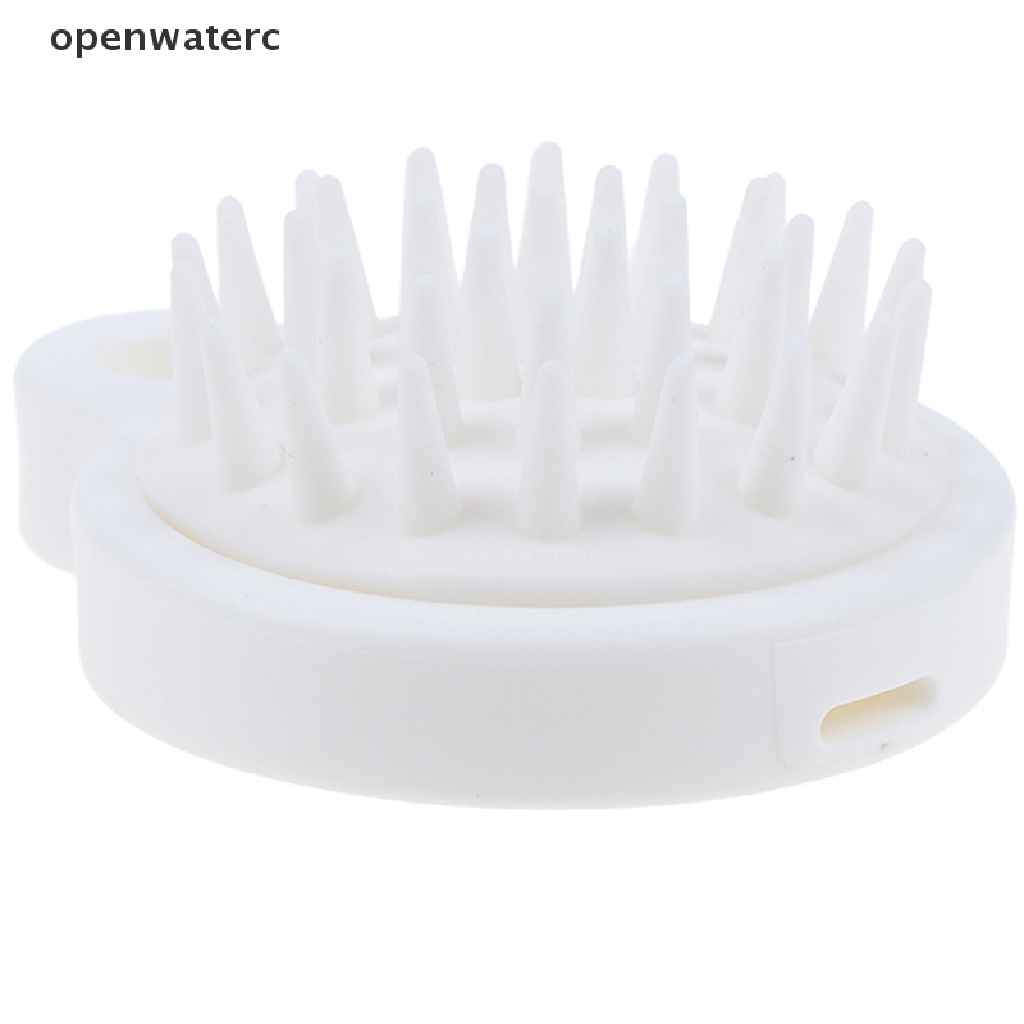 [Hàng mới về] Bàn chải tắm dùng mát xa da đầu cơ thể bằng silicon tiện dụng