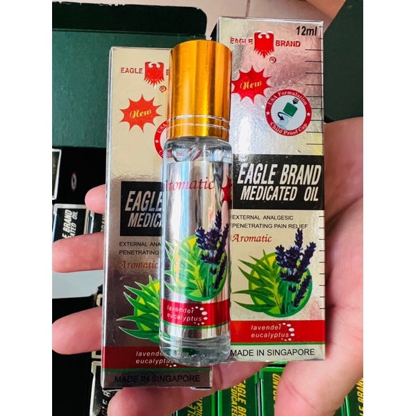 DẦU TRẮNG CON Ó DẠNG LĂN 12ML_ ĐẢM BẢO CHUẨN DẦU NÓNG, THƠM