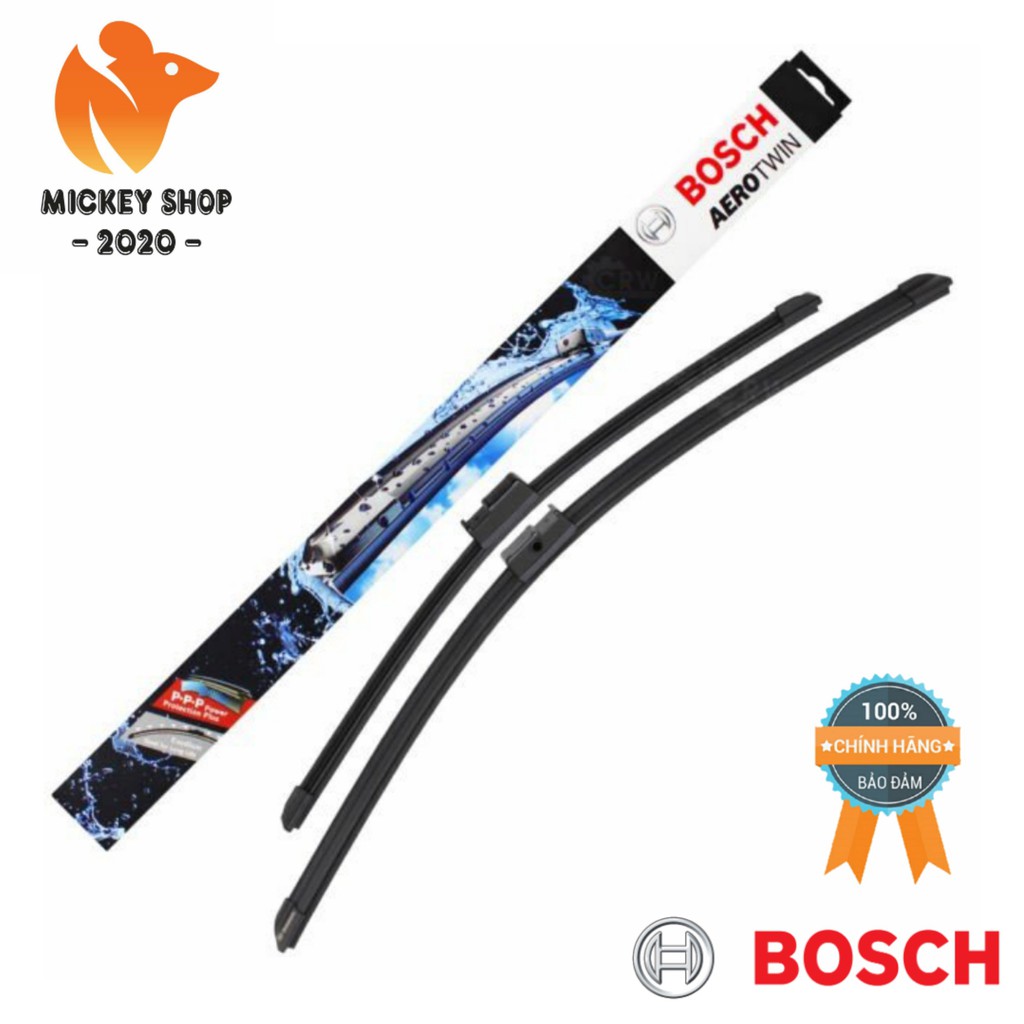 [ CHÍNH HÃNG ] Gạt mưa, cần gạt nước cao cấp Bosch AeroTwin Plus SET A295S / A398S / A557S / A154S A432S