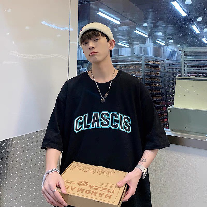 Áo thun tay lỡ form rộng unisex, Áo phông Nam Nữ chất cotton thoáng mát cho mùa hè | BigBuy360 - bigbuy360.vn