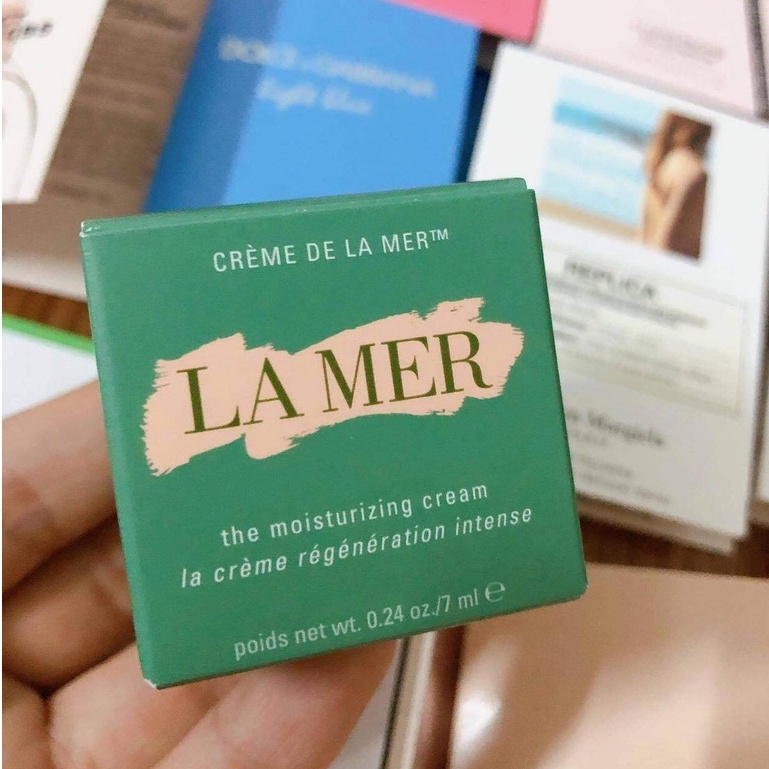 Kem dưỡng La Mer Moisturizing Soft Cream - Moisturizing Gel Cream - Creme De Lamer Mini 3.5ml và 7ml