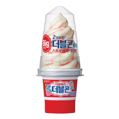 Combo 5 Cây Kem lốc xoáy Bianco Lotte Hàn Quốc 230ml