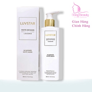 Sữa tắm trắng da luvstar body tone up cream 300ml