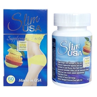 Viên uống giảm cân mạnh an toàn SLIM USA Hàng nhập khẩu 🇺🇸🇺🇸🇺🇸