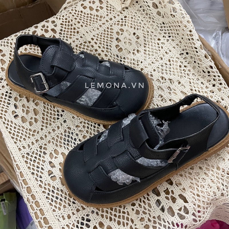 GIÀY SANDAL KÍN MŨI TRÒN NHẬT BẢN HOT TREND PHONG CÁCH