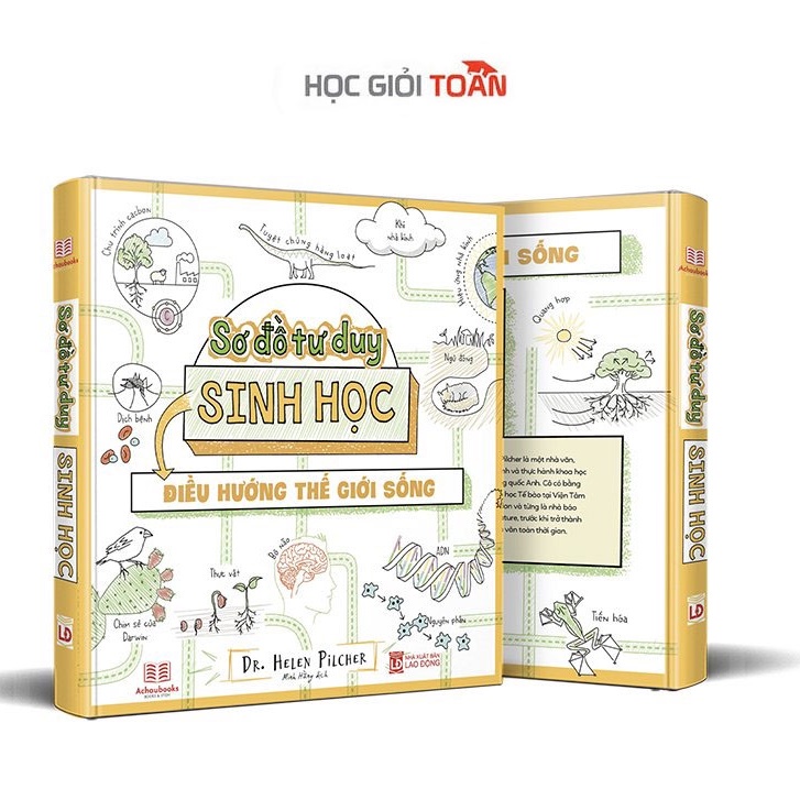 Combo Sơ đồ tư duy sinh học + Sổ tay Sinh học