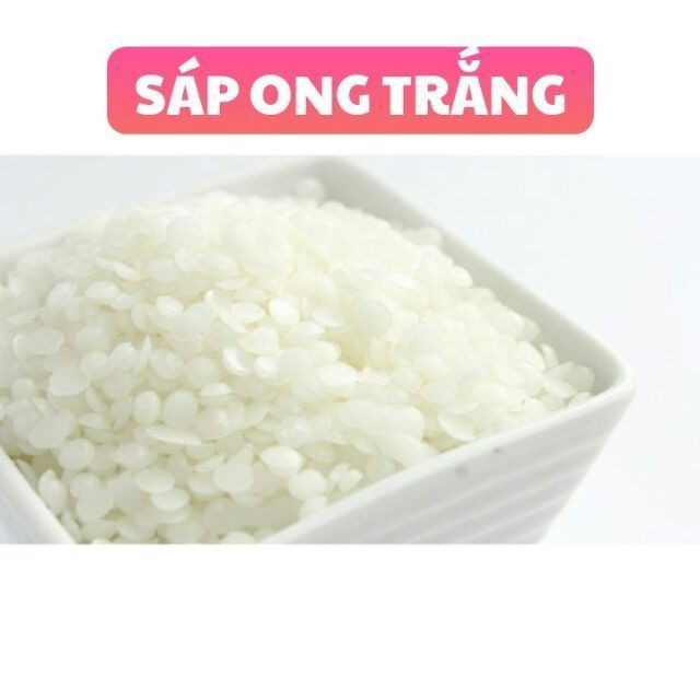 [Nguyên Liệu Sạch] Sáp Ong Hạt ( Beeswax ) Nguyên Liệu Làm Son Handmade