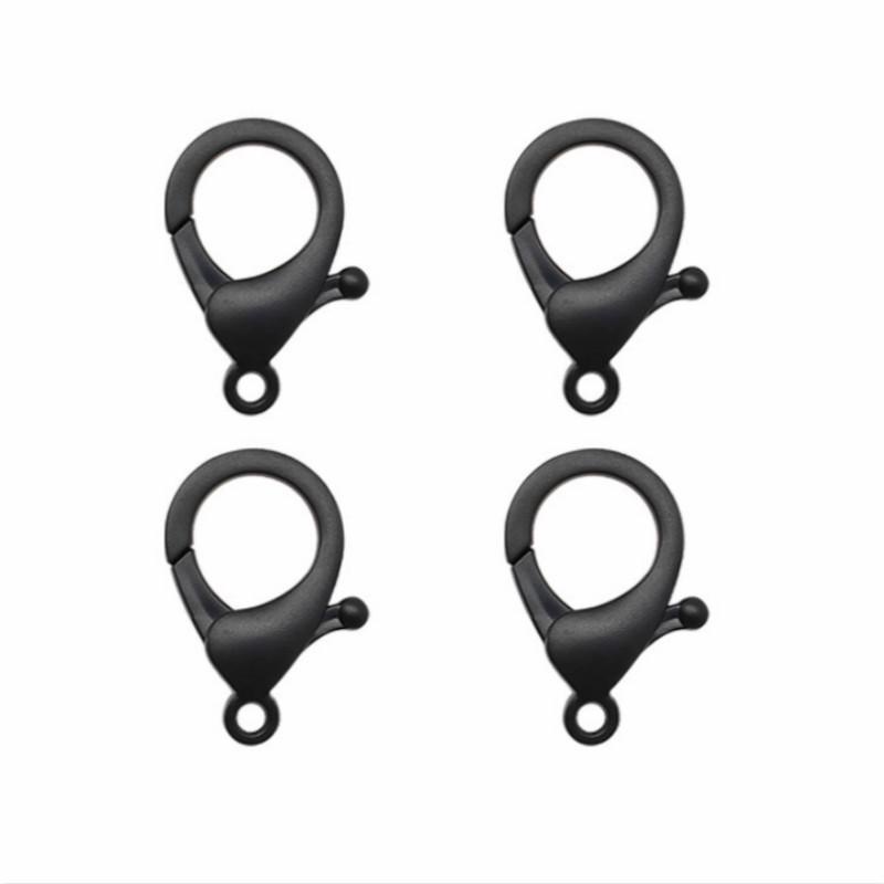 Set 4 Dây Xích Nhựa Acrylic Nhiều Màu Làm Móc Khóa/Vòng Tay/Vòng Cổ Diy