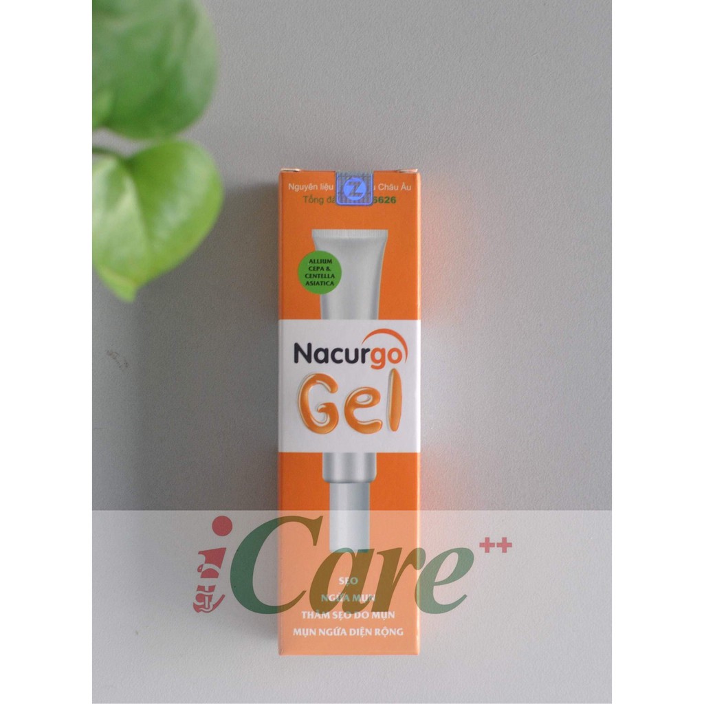 NACURGO GEL - SẢN PHẨM HỮU HIỆU DANH CHO DA MỤN, DA SẸO