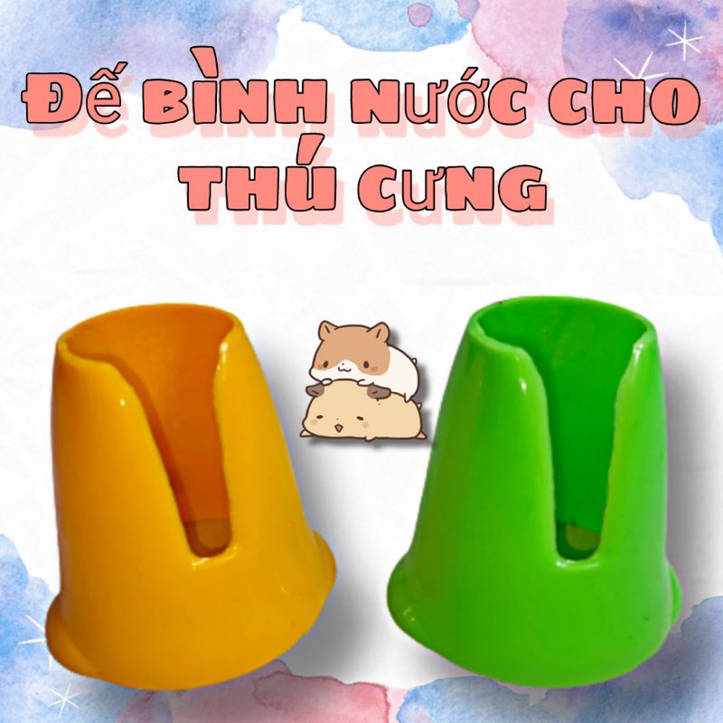 Đế bình nước bằng nhựa cho Hamster