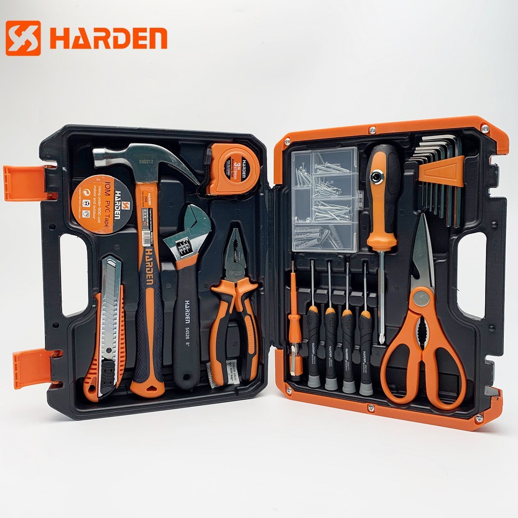 Bộ dụng cụ sửa chữa đa năng cao cấp 22 chi tiết HARDEN PRO, bộ dụng cụ đồ nghề sửa chữa chuyên nghiệp HARDEN STORE