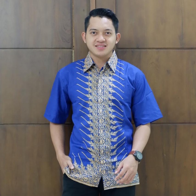 Bán Sỉ Áo Sơ Mi Batik Xanh Modang Parang