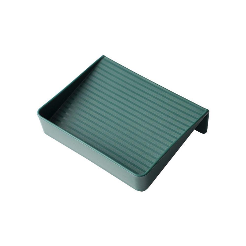 ♫DAPHNE♫ New Sponge Holder Bathroom Accessories Storage Rack Soap Box Non-slip Sink Drain Rack Wall Hanging Strainer Kitchen Supplies Punch-free Draining Soap Dish/Multicolor