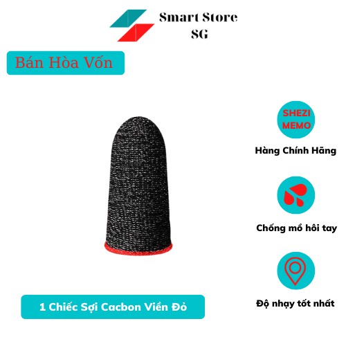 Bao tay chơi game Memo Shezi sợi bạc thủy tinh cao cấp 2 ngón, Găng tay chơi game ff pubg chống mồ hôi ngón tay