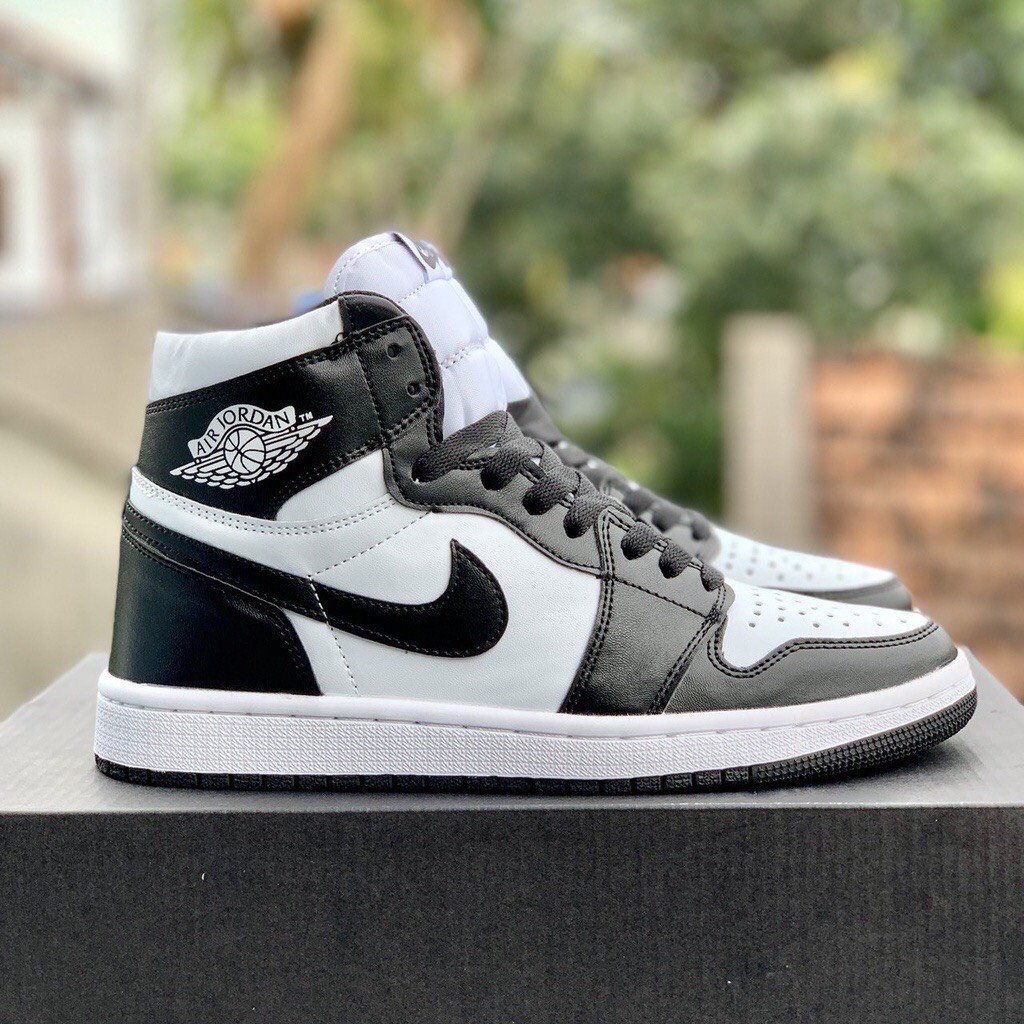 Giày thể thao Sneakers nam nữ Cổ Cao đen trắng full sz 36-44 jd(kèm ảnh thật)