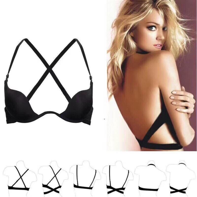 ♥️ Áo Lót Nữ ♥️Áo Khoét Sâu Mặc Được 7 kiểu khác nhau Nâng Ngực theo ý